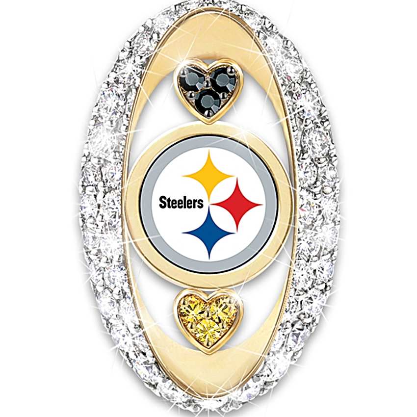 Collana NFL Pittsburgh Steelers: Gioiello 2 Strati Per Fans – Idea Regalo Unisex - Foto 3