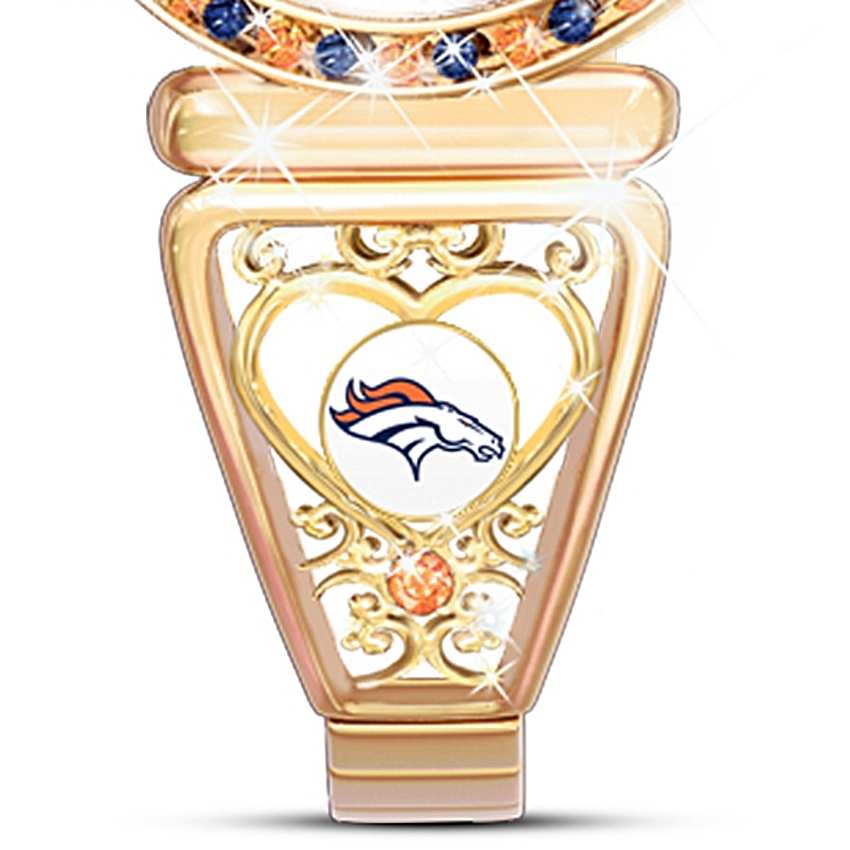 Denver Broncos Watch - Bradford Exchange Watch: My Denver Broncos Ultimate Fan Womens Watch main image 2