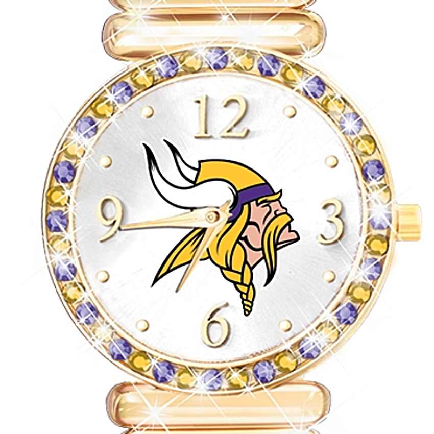 My Minnesota Vikings Ultimate Fan Womens Watch display picture 1