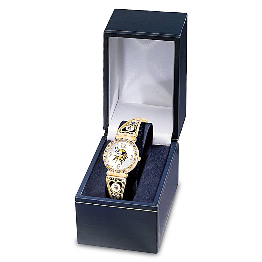My Minnesota Vikings Ultimate Fan Womens Watch display picture 2