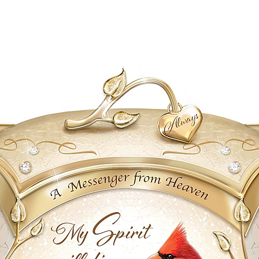 James Hautman A Messenger From Heaven Cardinal Music Box – The