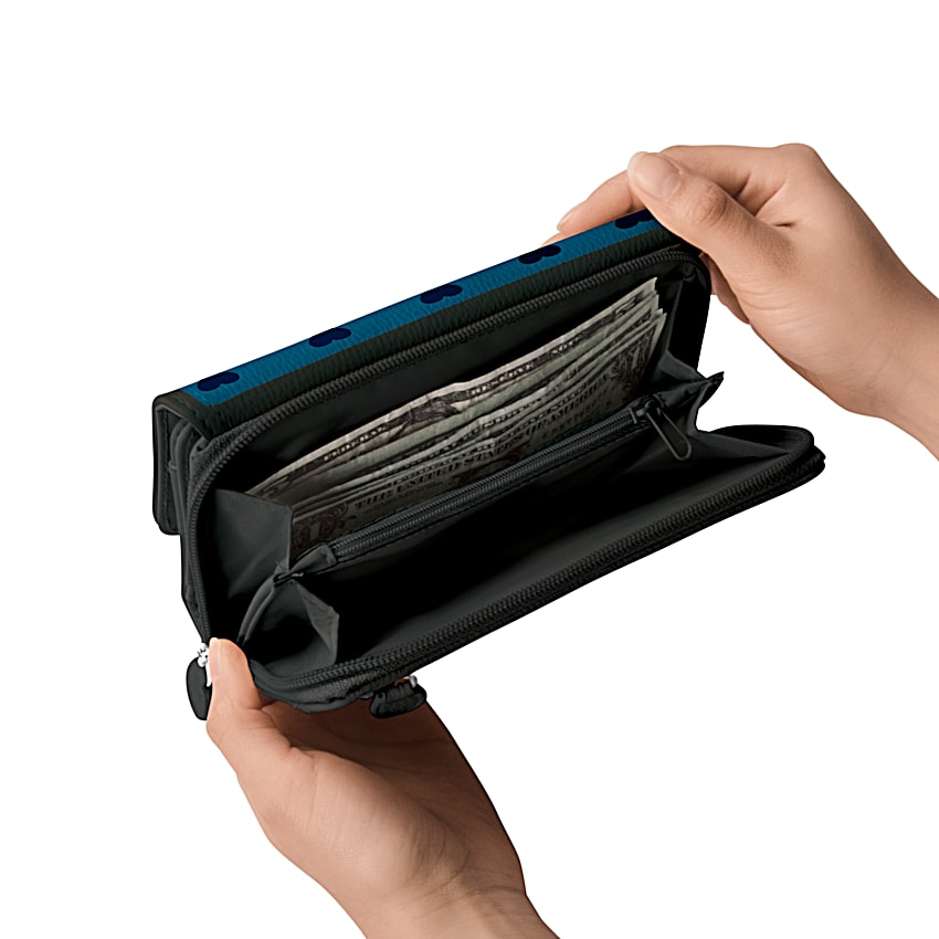 Jurgen Scholz Kitty-Kat Cute Womens Trifold Wallet