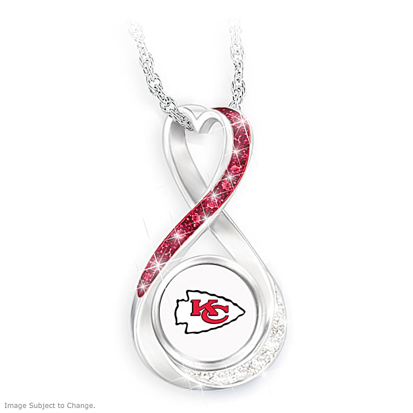 Collana con perline della squadra di football dei Kansas City Chiefs - Italia