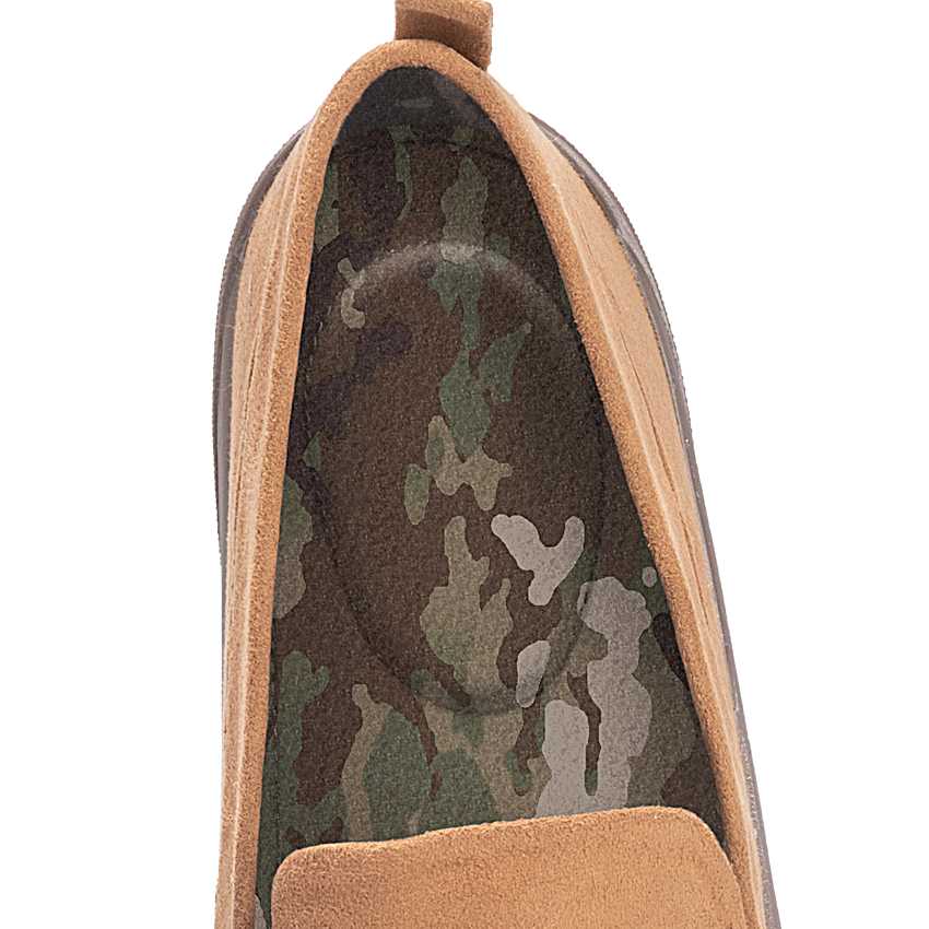 Army Pride Mens Faux Suede Slip-On Shoes Featuring An  display picture 3
