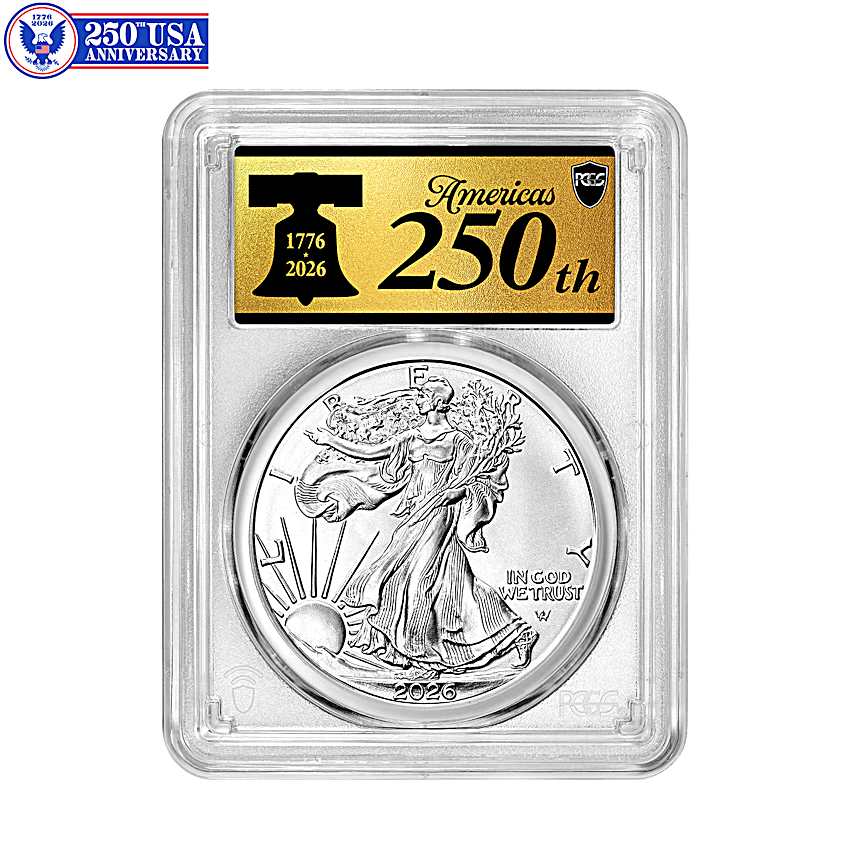 2026 First Strike MS69 99.9% Silver Eagle Coin With Walking