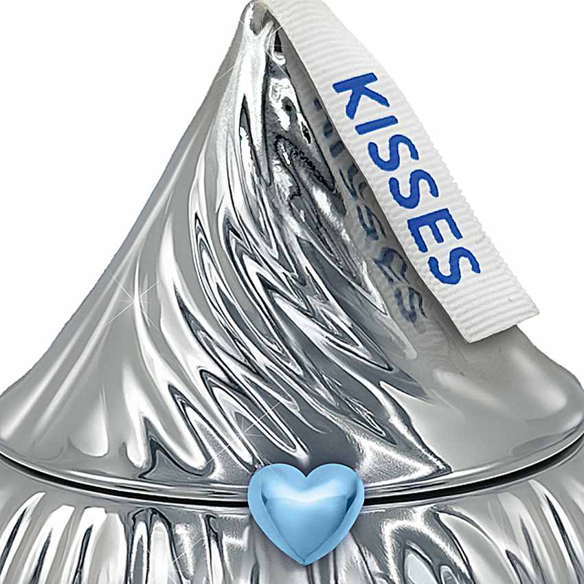HERSHEYS KISSES Hand-Painted Porcelain Granddaughter Music Box