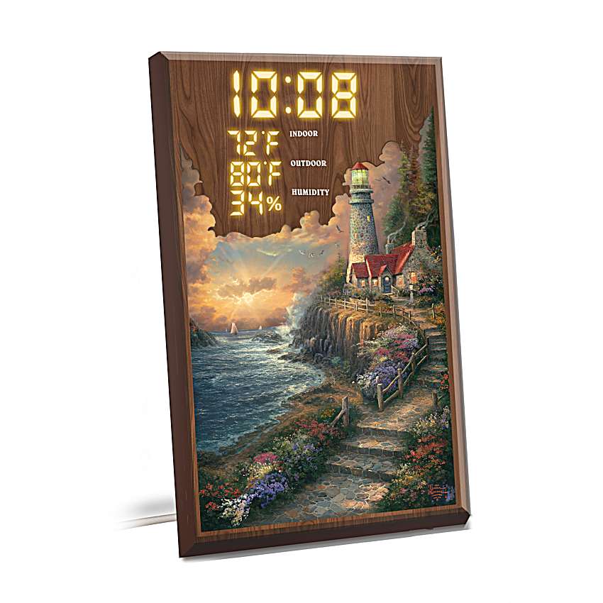 Weather Station That Tracks Time, Temperature And Humidity 