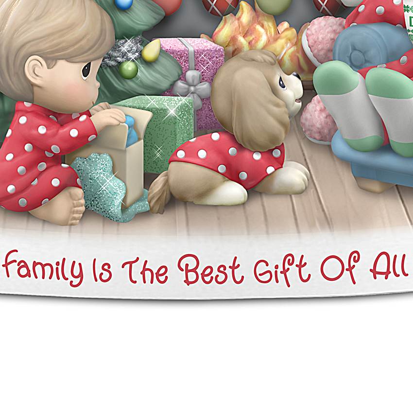 Precious Moments Family Is The Best Gift Of All Hand-Painted