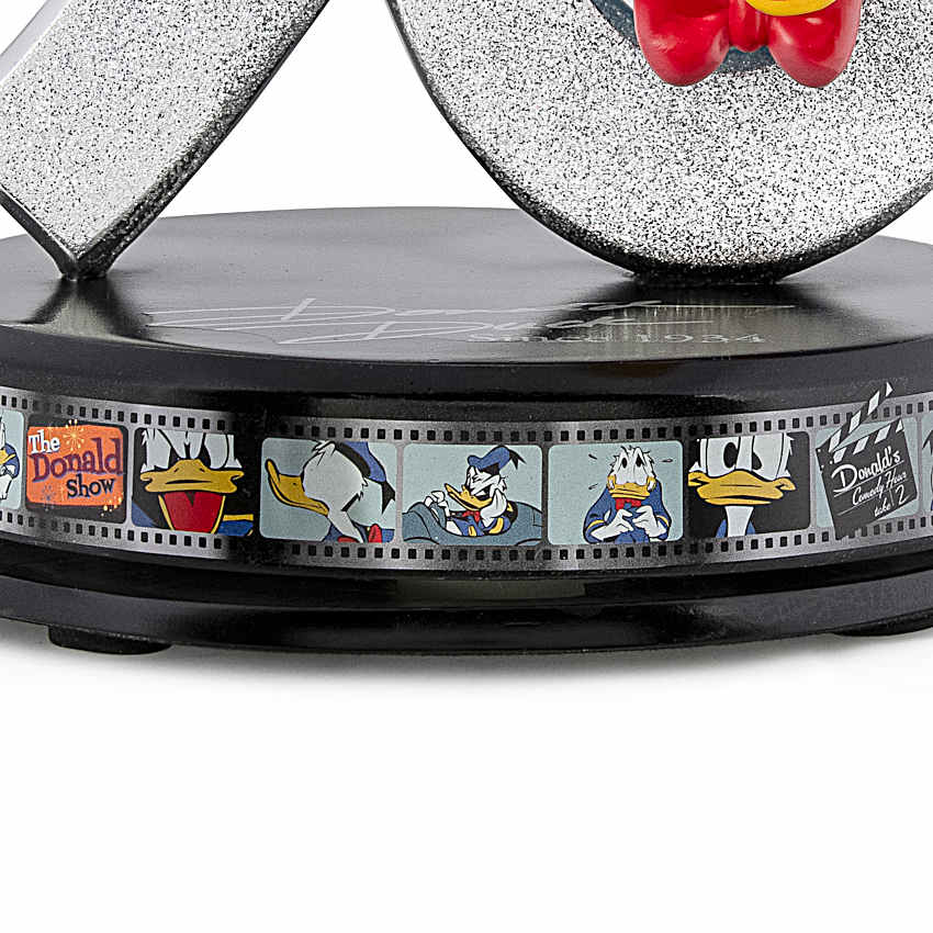 Disney Donald Duck 90th Birthday Rotating Sculpture Featuring A