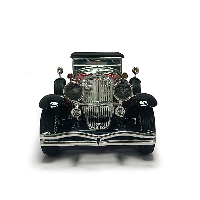1:18-Scale 1934 Duesenberg Model J Diecast Car: Black/Green