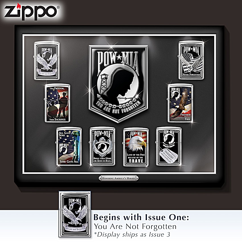 POW MIA Zippo Lighter Collection – Honoring America's Heroes – The