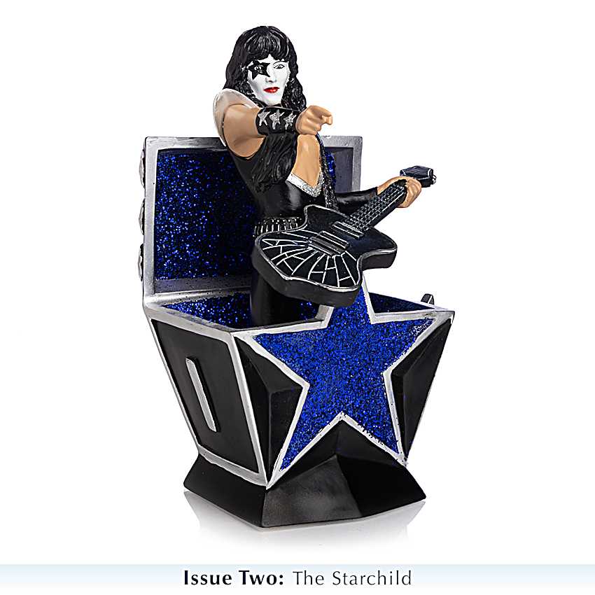 Jack In The Rock Sculpture Collection Portraying KISS Band Members