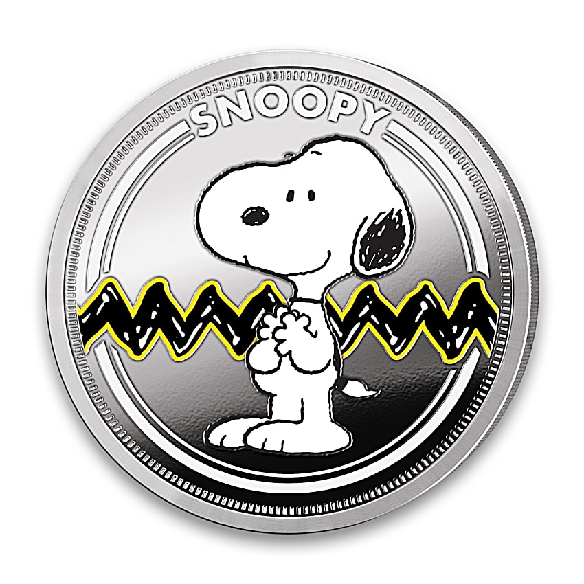 コレクション PEANUTS 70TH ANNIVERSARY SILVER COIN The 70th Anniversary PEANUTS Tribute 99.9% Silver-Plated Proof