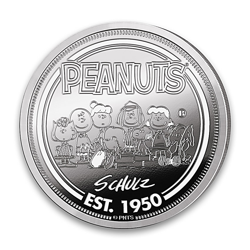 コレクション PEANUTS 70TH ANNIVERSARY SILVER COIN The 70th Anniversary PEANUTS Tribute 99.9% Silver-Plated Proof
