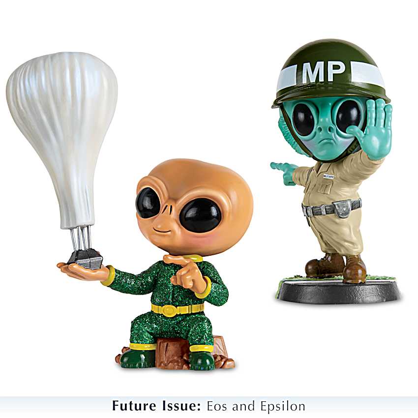 Return To Roswell Figure Collection Featuring Hand-Painted