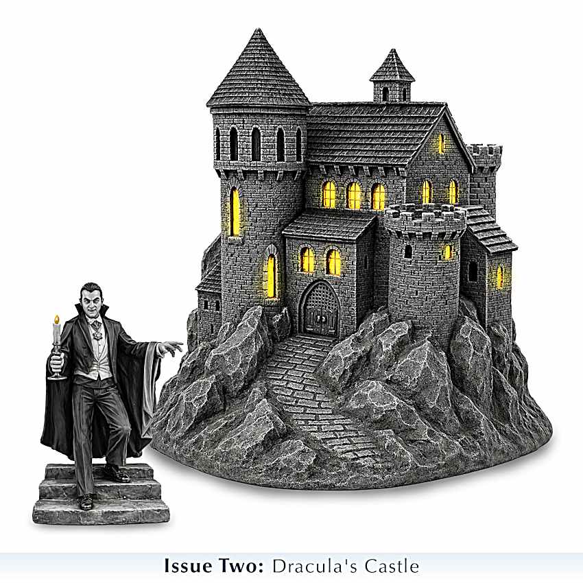 Illuminated Universal Monsters Village Collection Featuring