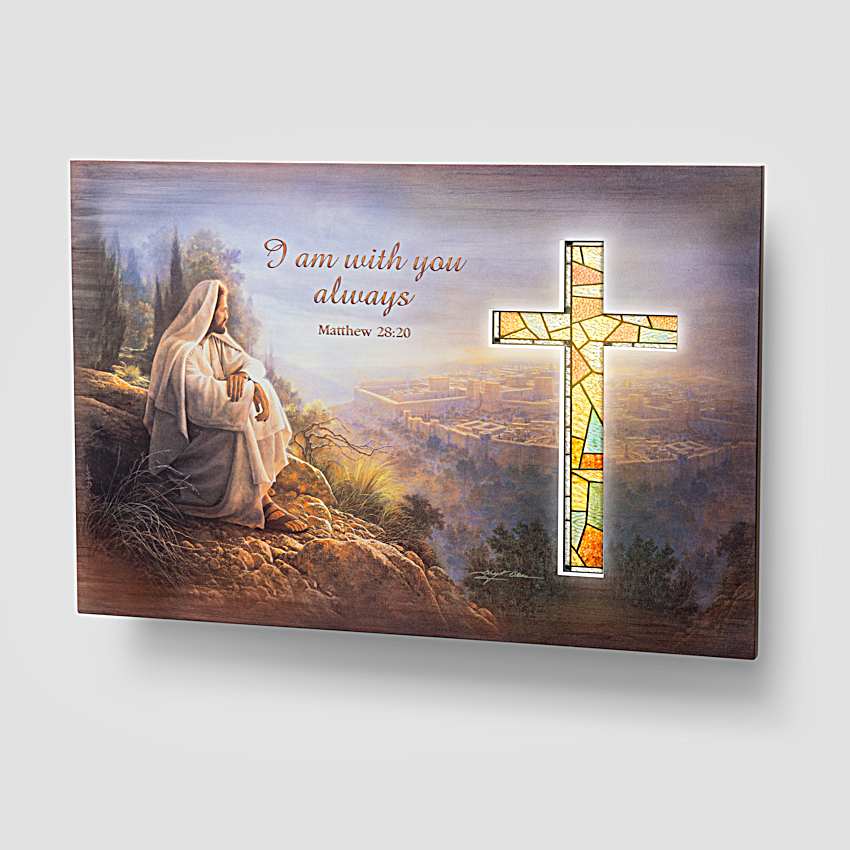 Divine Light Wall Decor Collection Featuring Religious Plaques