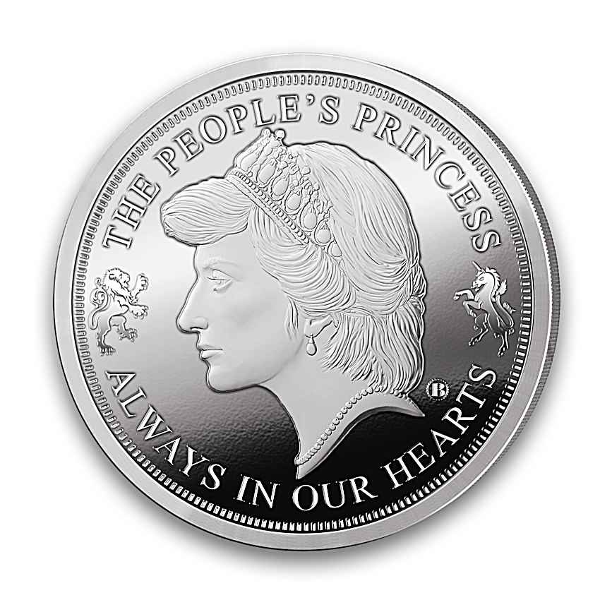 The Princess Diana Legacy 99.9% Silver-Plated Proof Coin