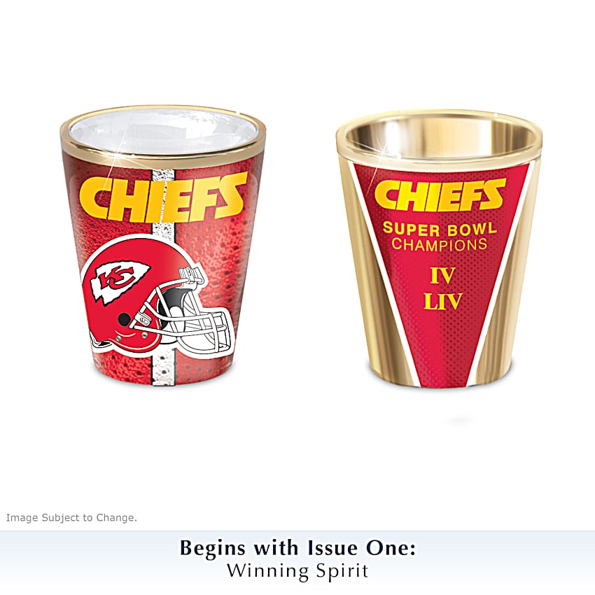 Kansas City Chiefs Super Bowl LVII Champion 2 Piece Set Shot Glass