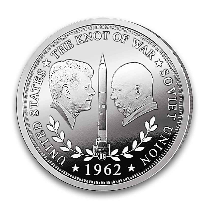 The Cuban Missile Crisis 99.9% Silver-Plated Proof Coin Collection