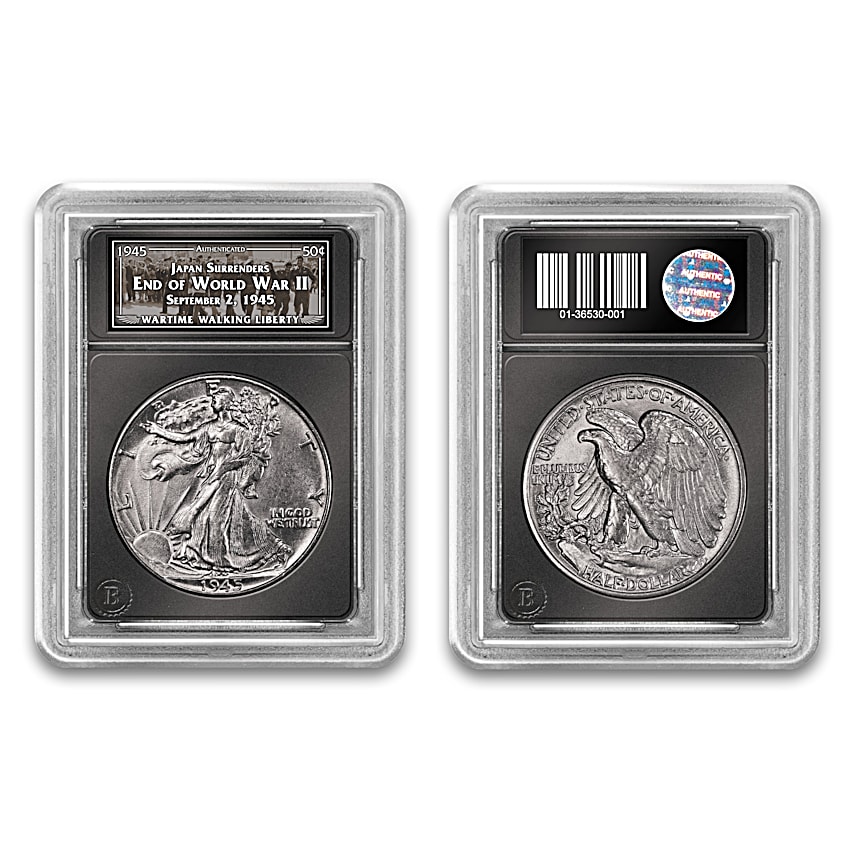 The Complete Wartime Walking Liberty 90% Silver Half Dollar Coin