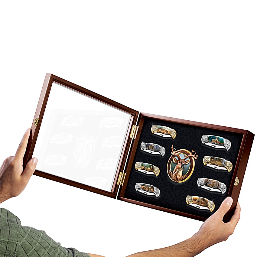 Forest Kings Stainless Steel-Blade Folding Knife Collection
