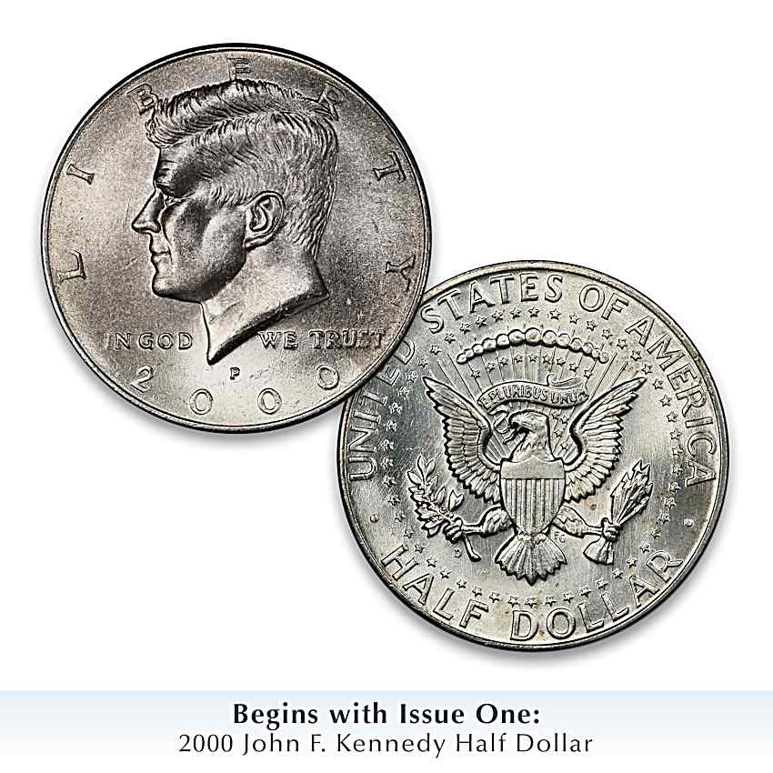 Complete 20th Century Silver John F. Kennedy Half Dollar Coin