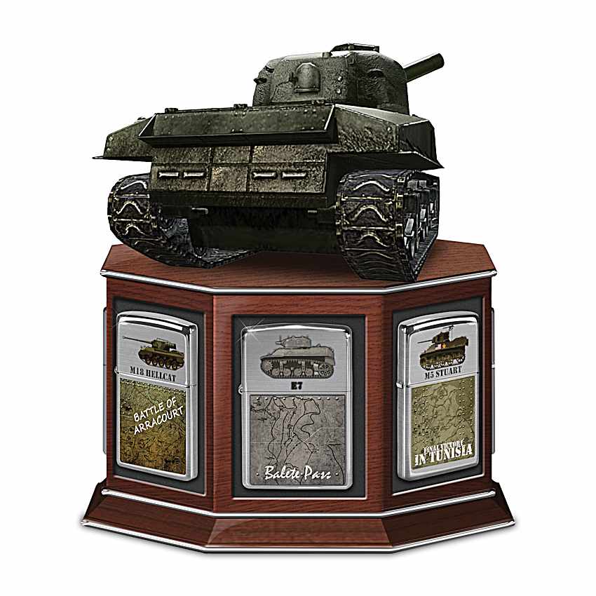 Greatest Tanks Of World War II Zippo® Lighter Collection Adorned
