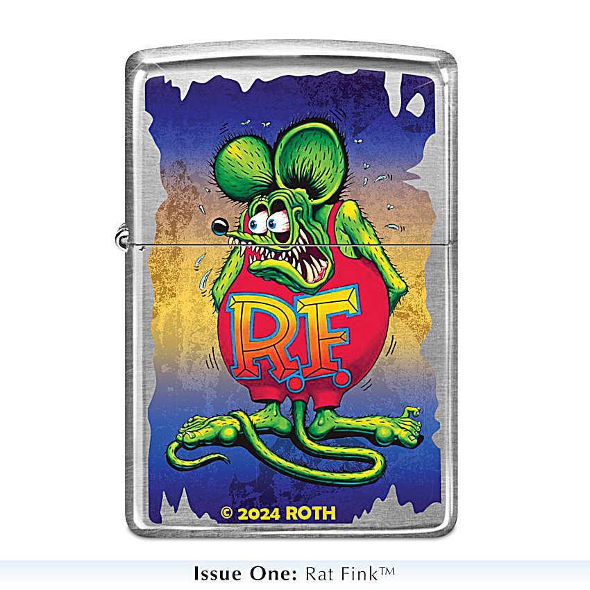 Big Daddy Roth® Zippo® Lighters With Colorful Rat Fink™ Imagery