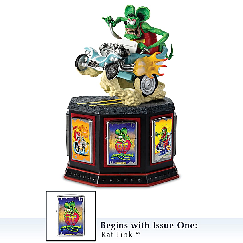 ⭐︎Michael Raucheisen 66CDセット Big Daddy Roth® Zippo® Lighters With Colorful Rat Fink™ Imagery