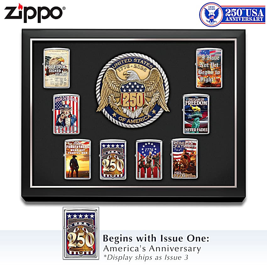 United States Zippo® Lighter Collection Adorned With Imagery