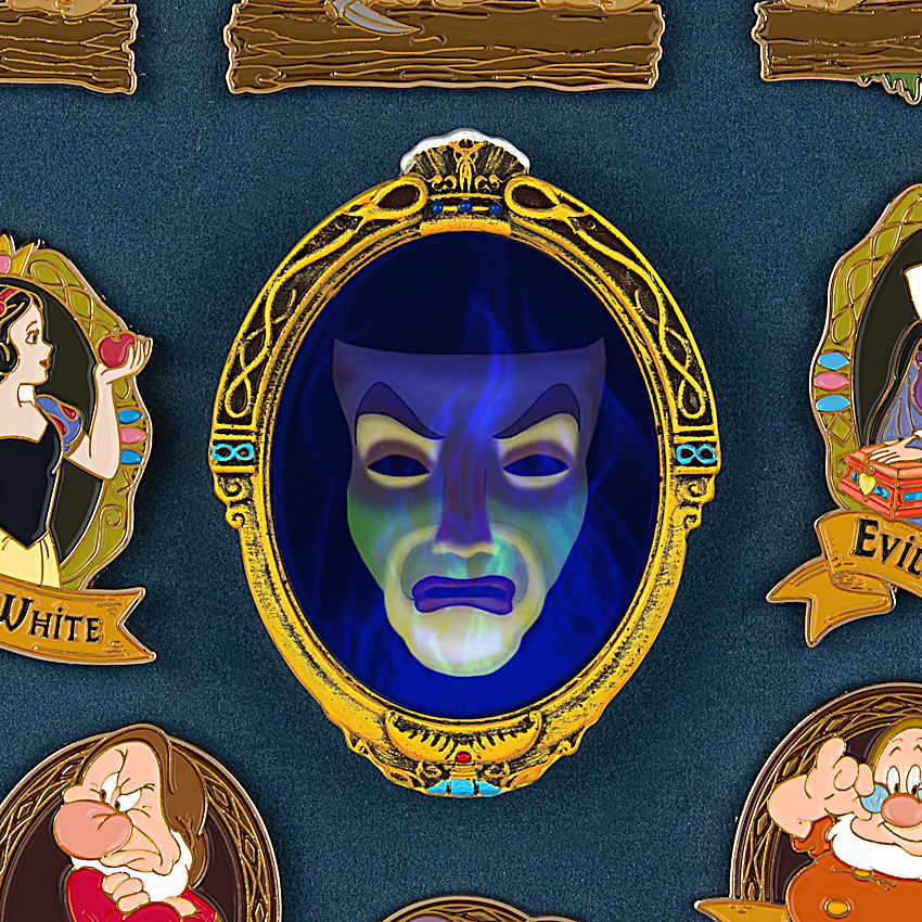 Disneys Snow White And The Seven Dwarfs 24K Gold-Plated Pin