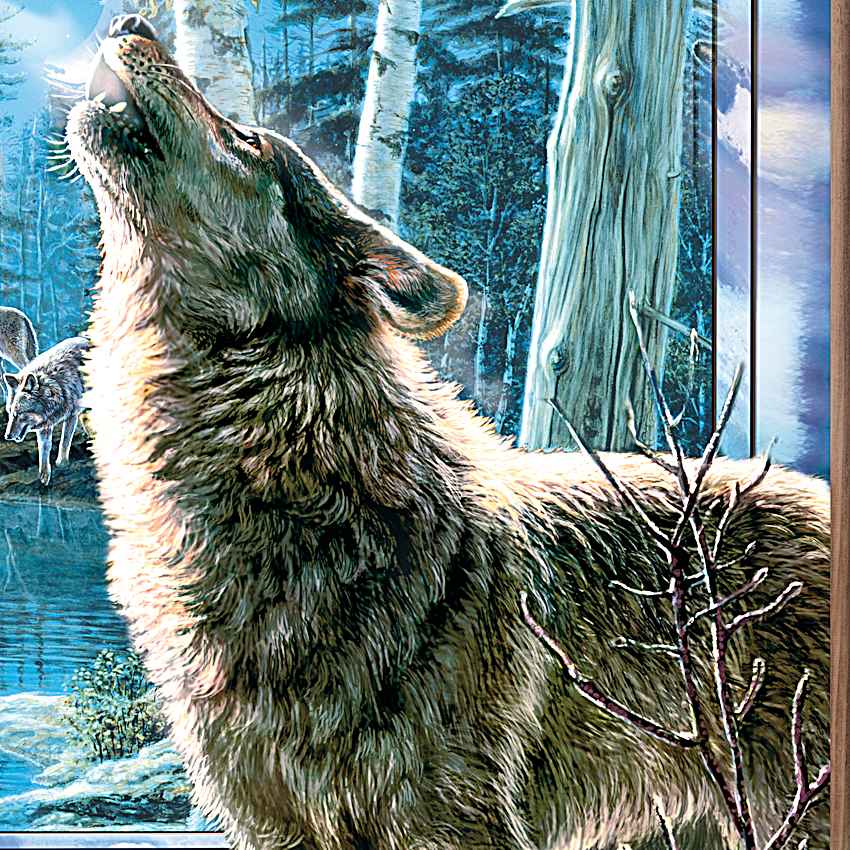 Guardians Of The Wild Illuminated Framed Wall Decor Collection