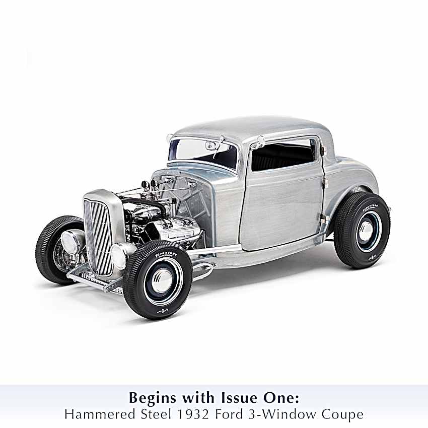 Ford Hammered Steel 1:18-Scale American Hot Rod Diecast Vehicle