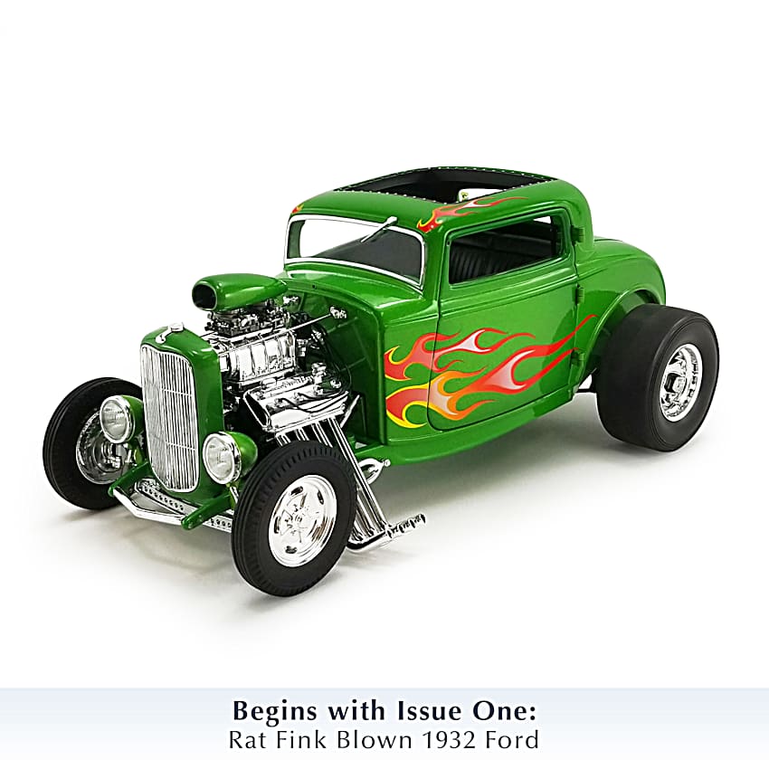 Ultimate Kustom Rat Fink 1:18-Scale Hot Rod Diecast Vehicle