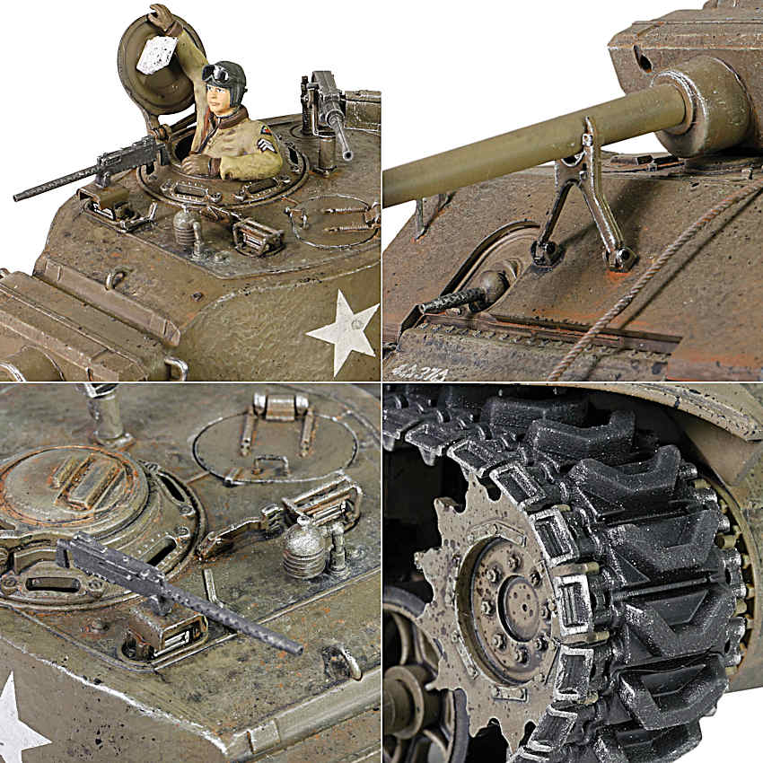 1:32-Scale Diecast Tank Collection Featuring Different Designs Of