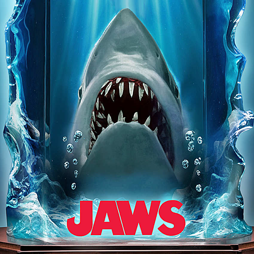 JAWS Illuminated Crystalline Sculpture Collection Inspired By The