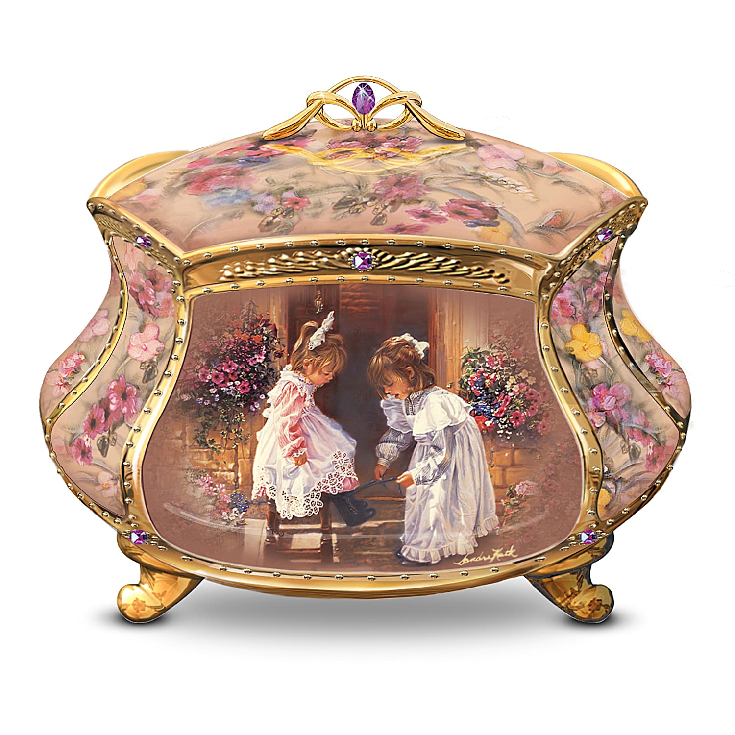 Sister music boxes cheap