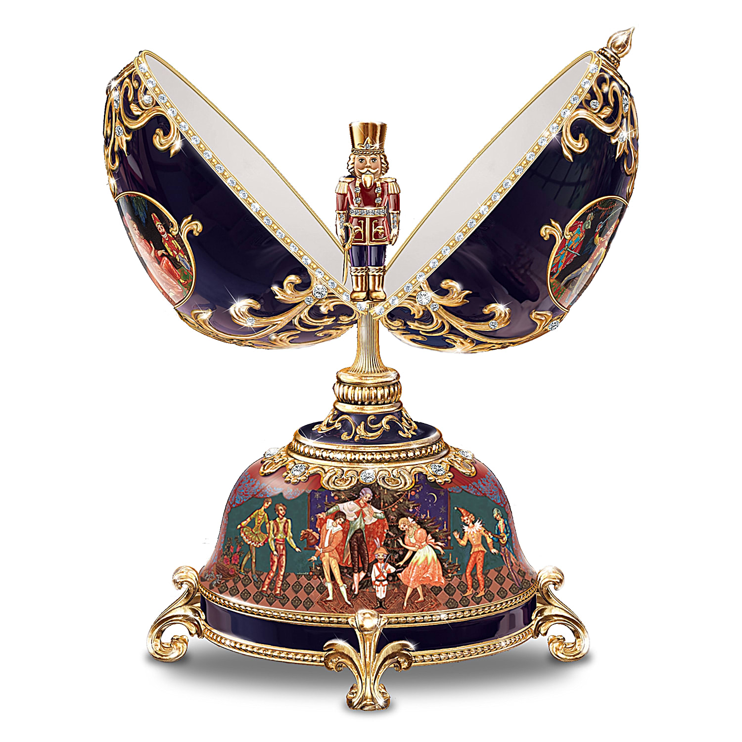 『3年保証』 The Nutcracker Collectible Musical Egg オルゴール