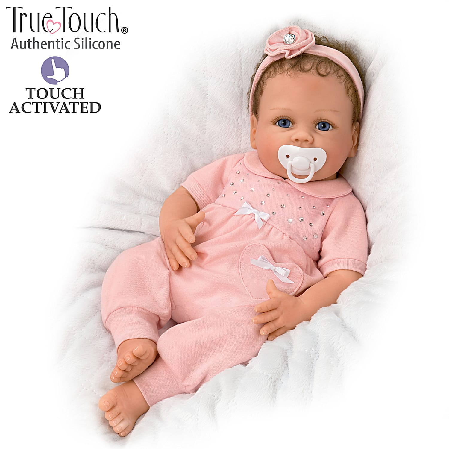 Bradford exchange silicone cheap baby dolls