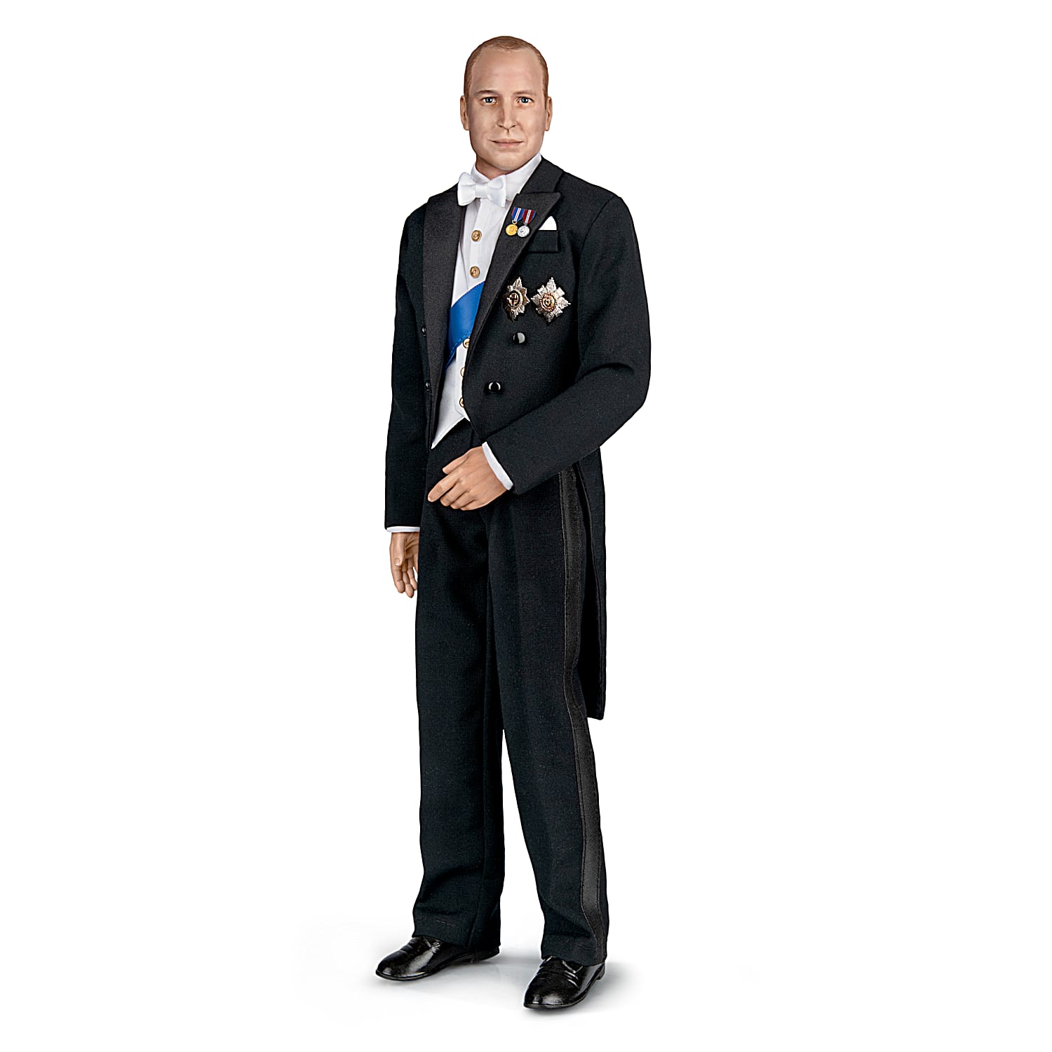 William Prince Of Wales 16 Portrait Doll Wearing A Hand Tailored Tux Inspired By The One He Wore To A State Banquet