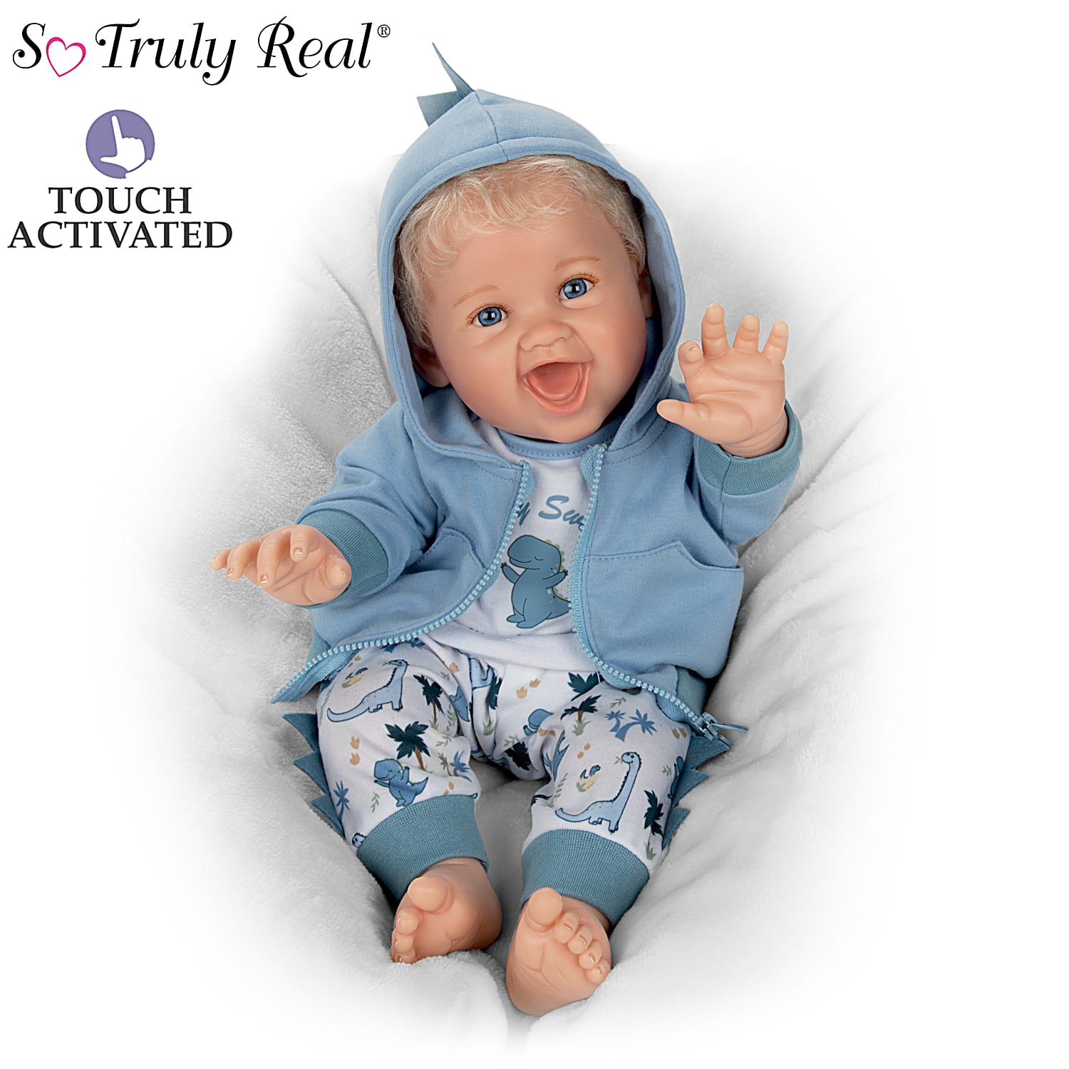 Ashton drake touch activated dolls store