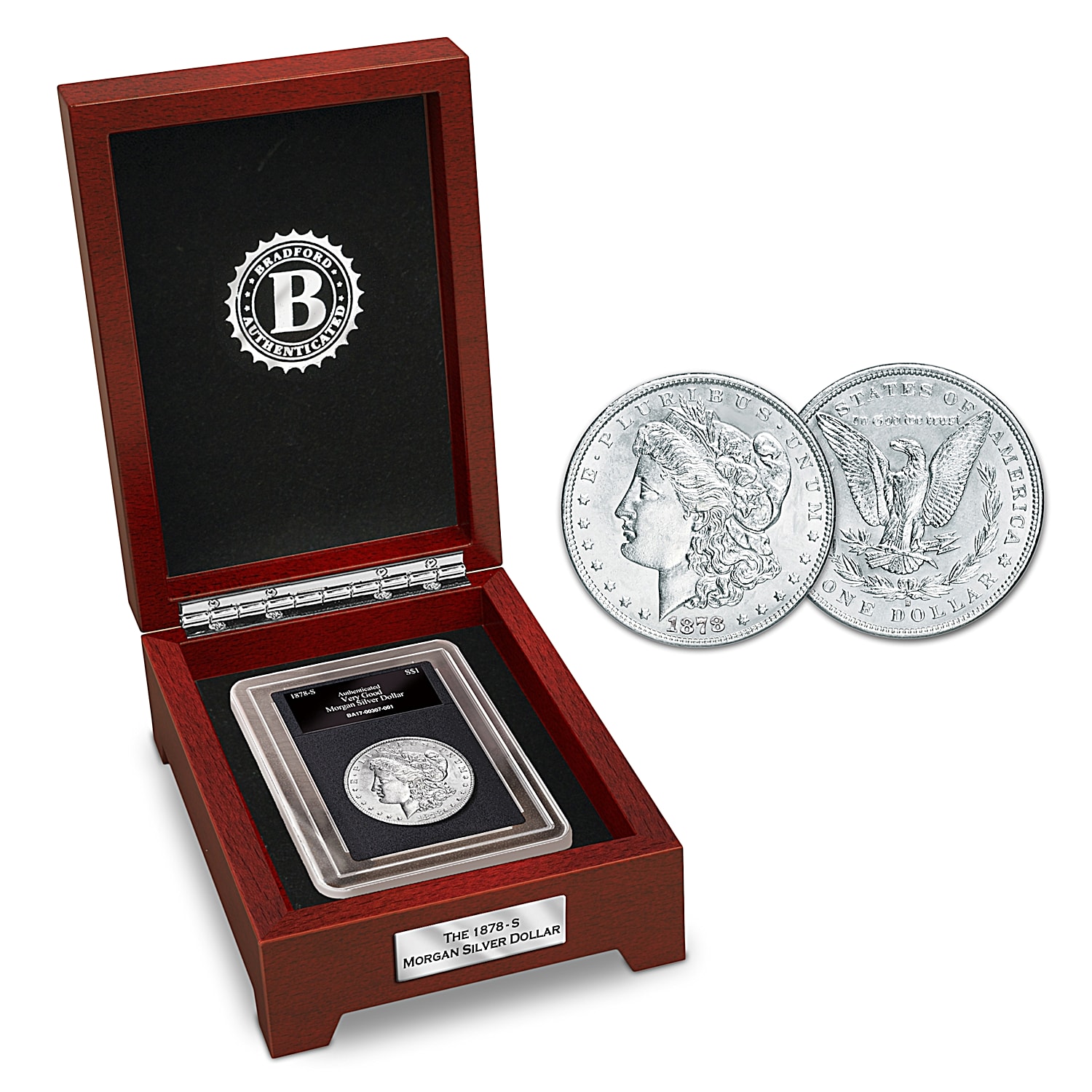 【MoNeページ】 The Micro-O Error Morgan Silver Dollar Coin With Deluxe