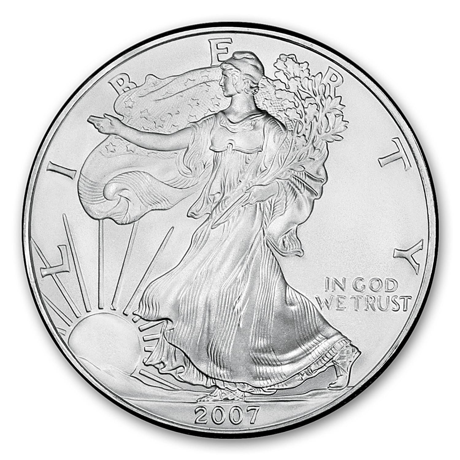 2023 American Silver Eagle - Mint Error- Reverse Struck Thru