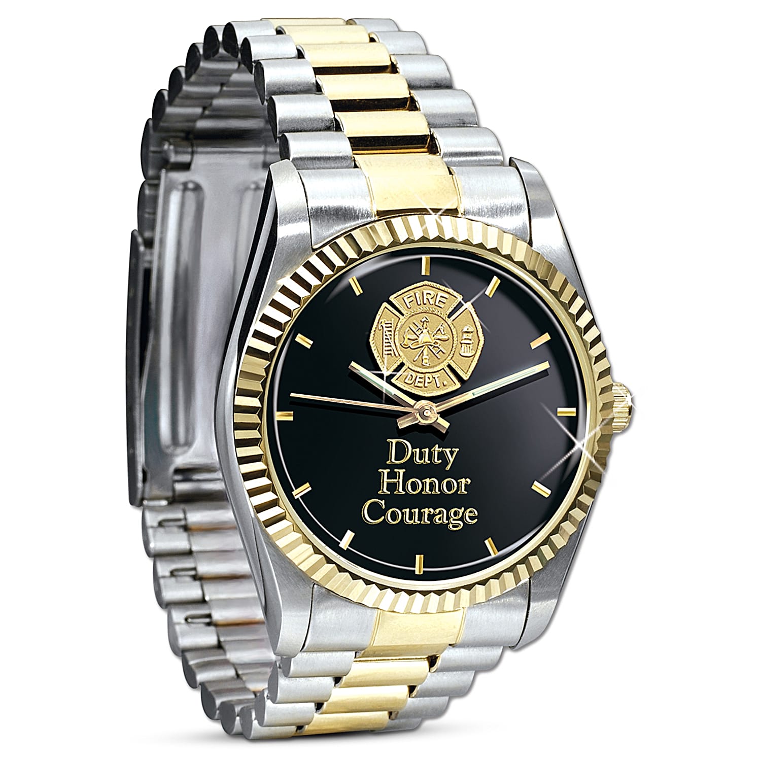 Stainless Steel Firemen Watch Gift For Firefighters