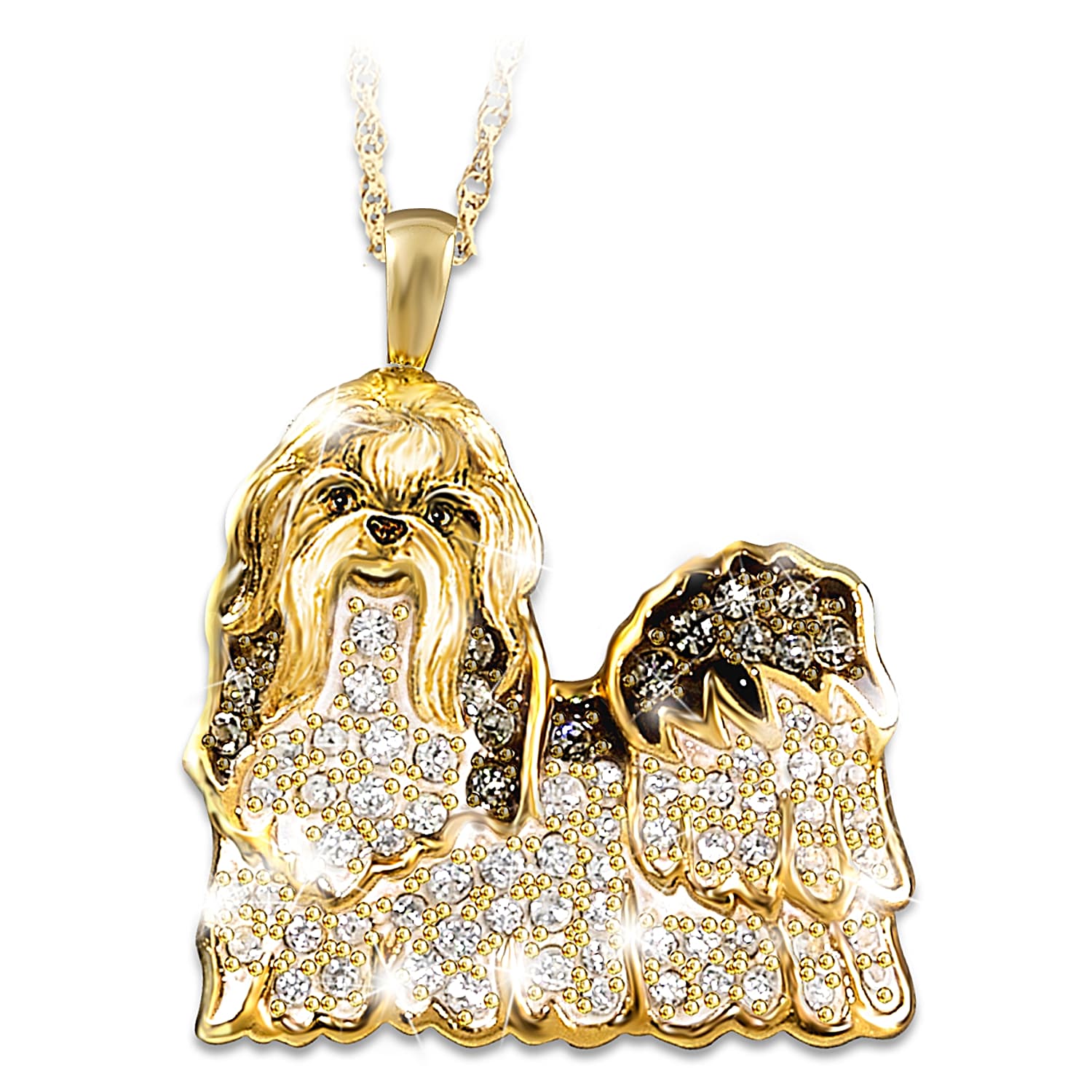 Shih tzu sales necklace