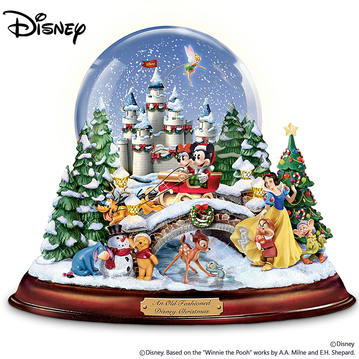 Disney bradford exchange Snow White bell