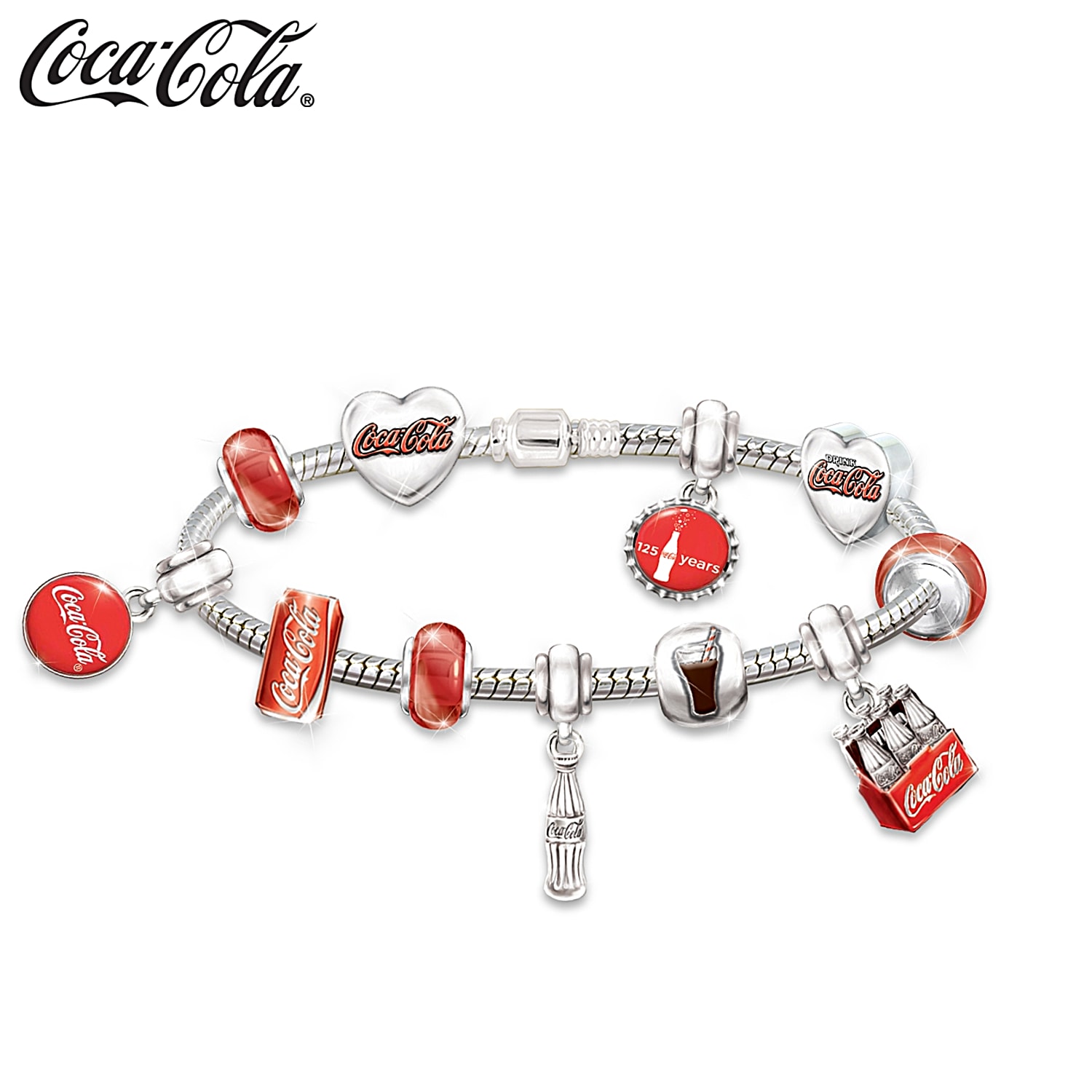 COCA COLA 125th Anniversary Celebration Bracelet