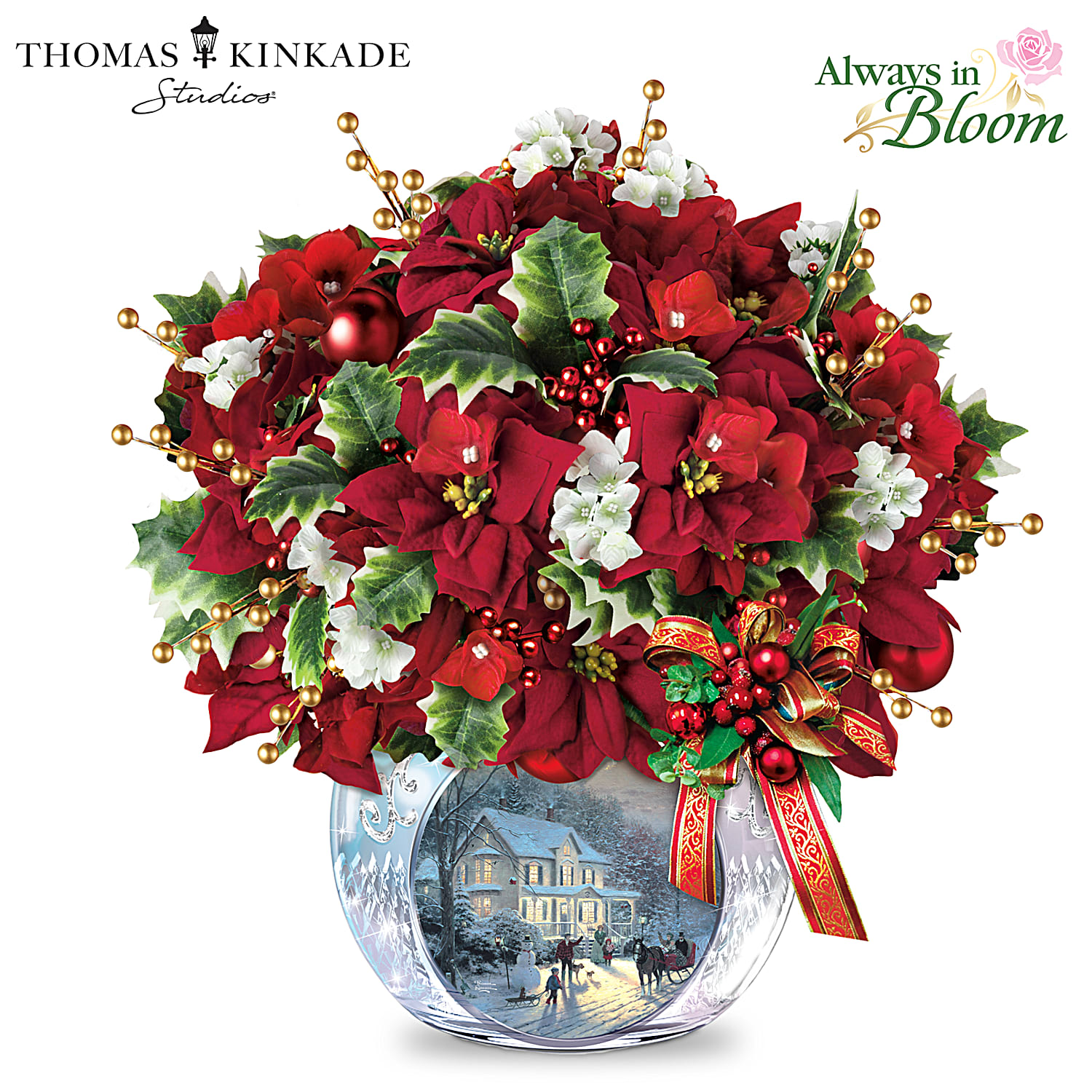 Christmas tabletop arrangements store
