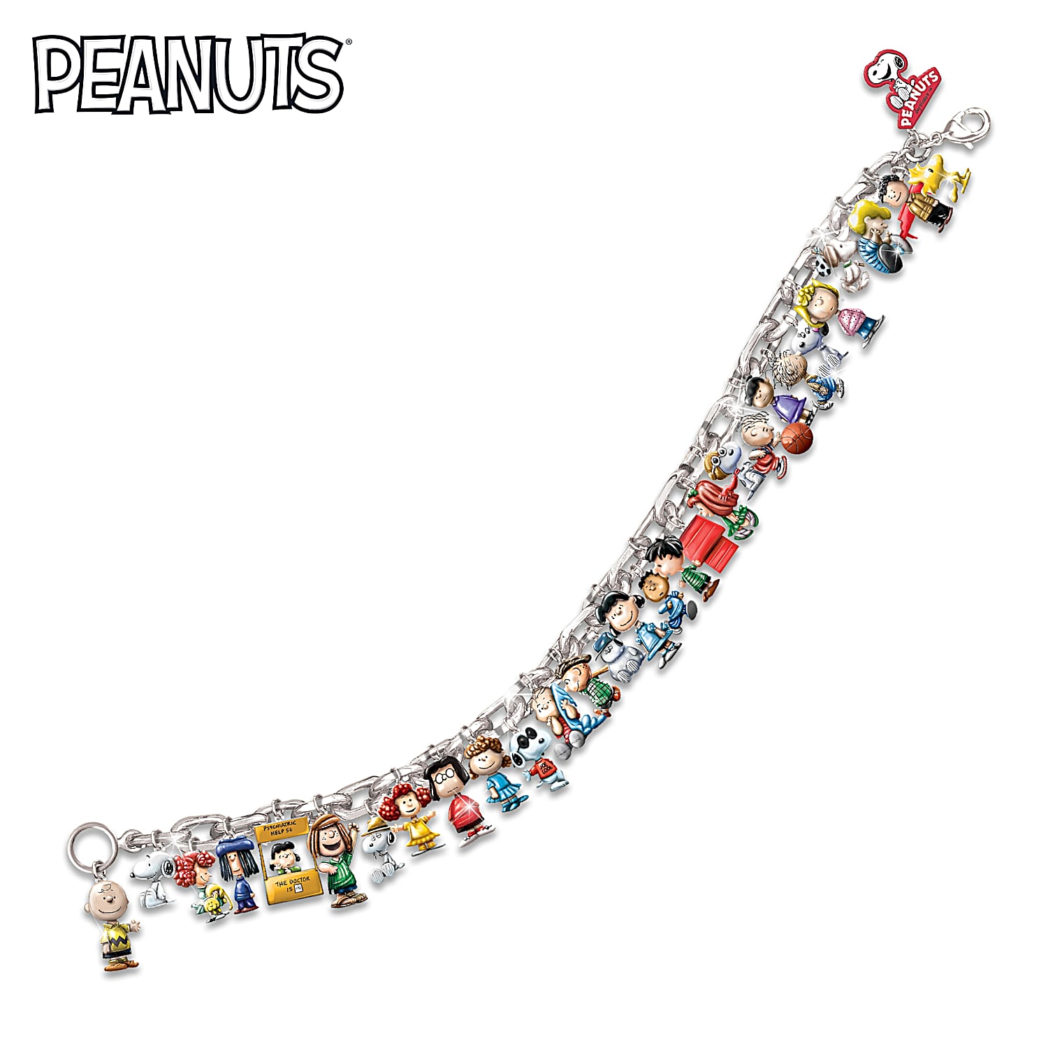 Pandora snoopy bracelet top